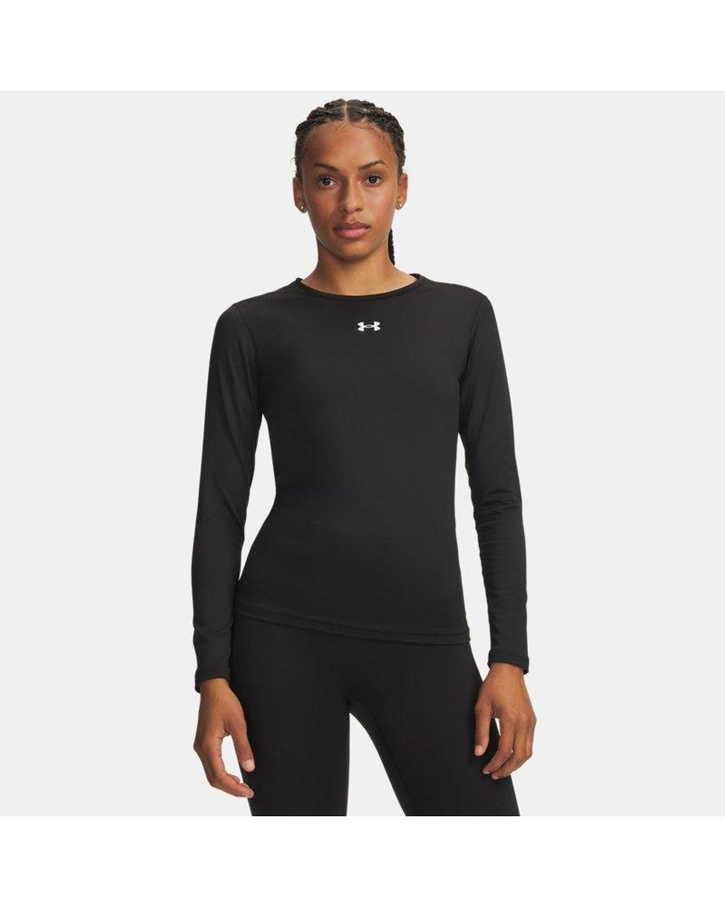 Under Armour Black Coldgear Crew Ultimate