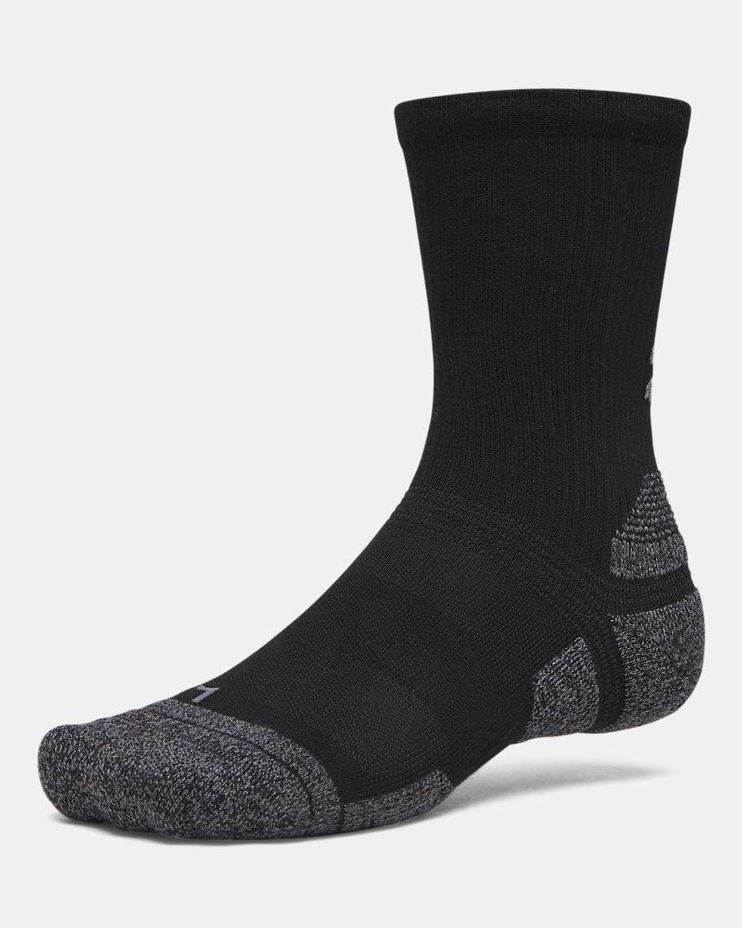 Under Armour Black Ua Performance Tech Pro 3-pack Crew Socks
