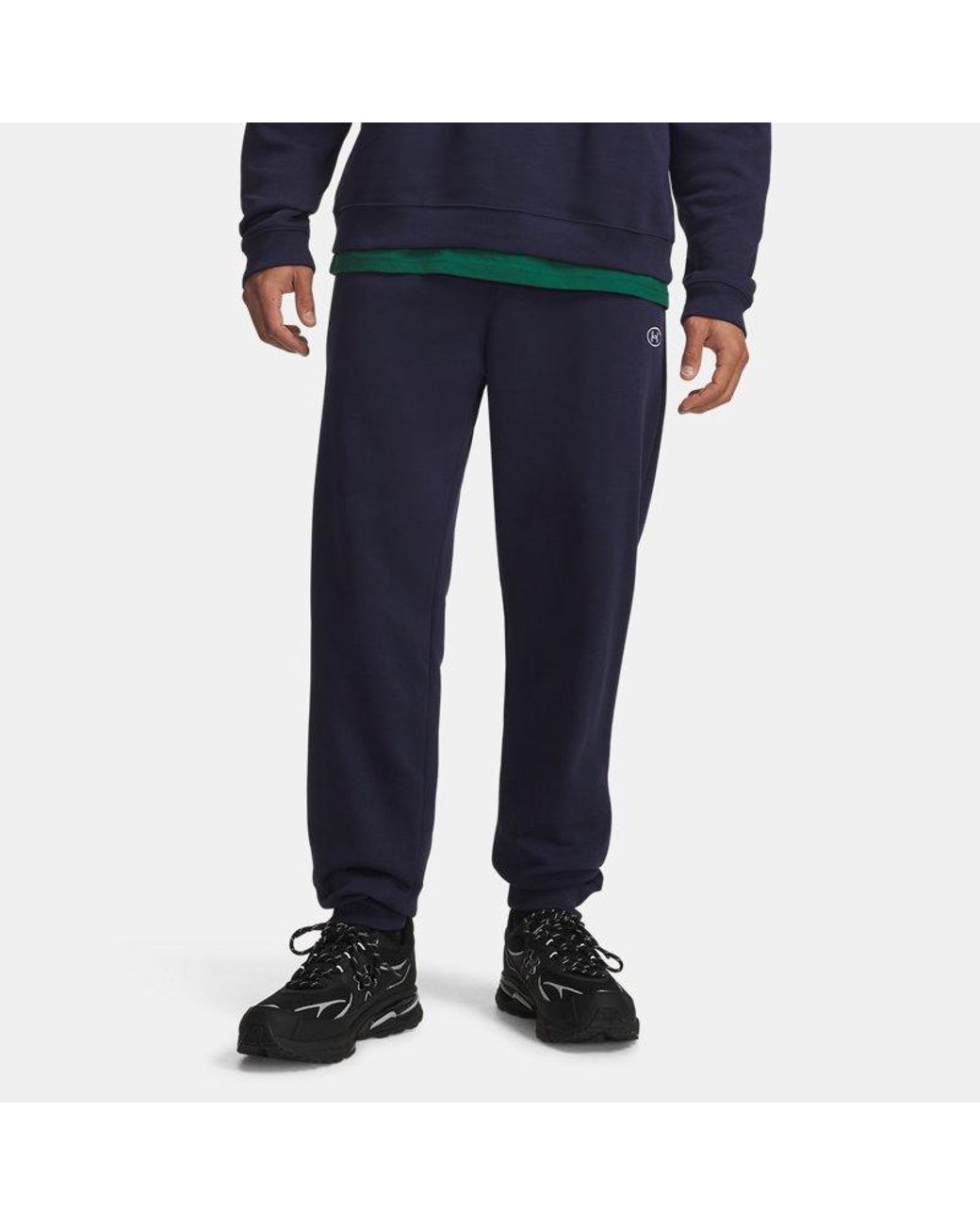 Under Armour Blue Ua Rival Fleece joggers for men