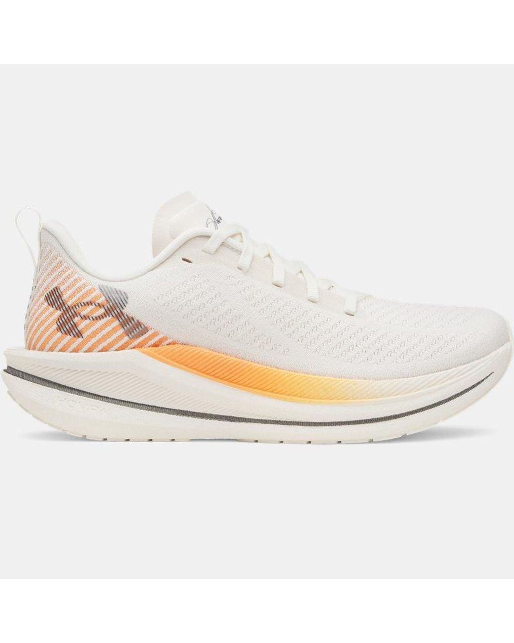 Under Armour White Velociti Spd 5 Running Shoes Stone Dusty Coral Metallic Gun Metal