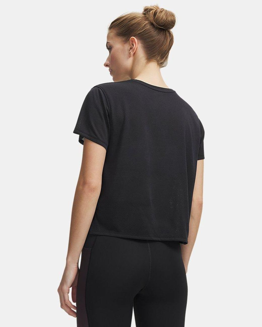 Under Armour Black Velociti Short Sleeve Reflective