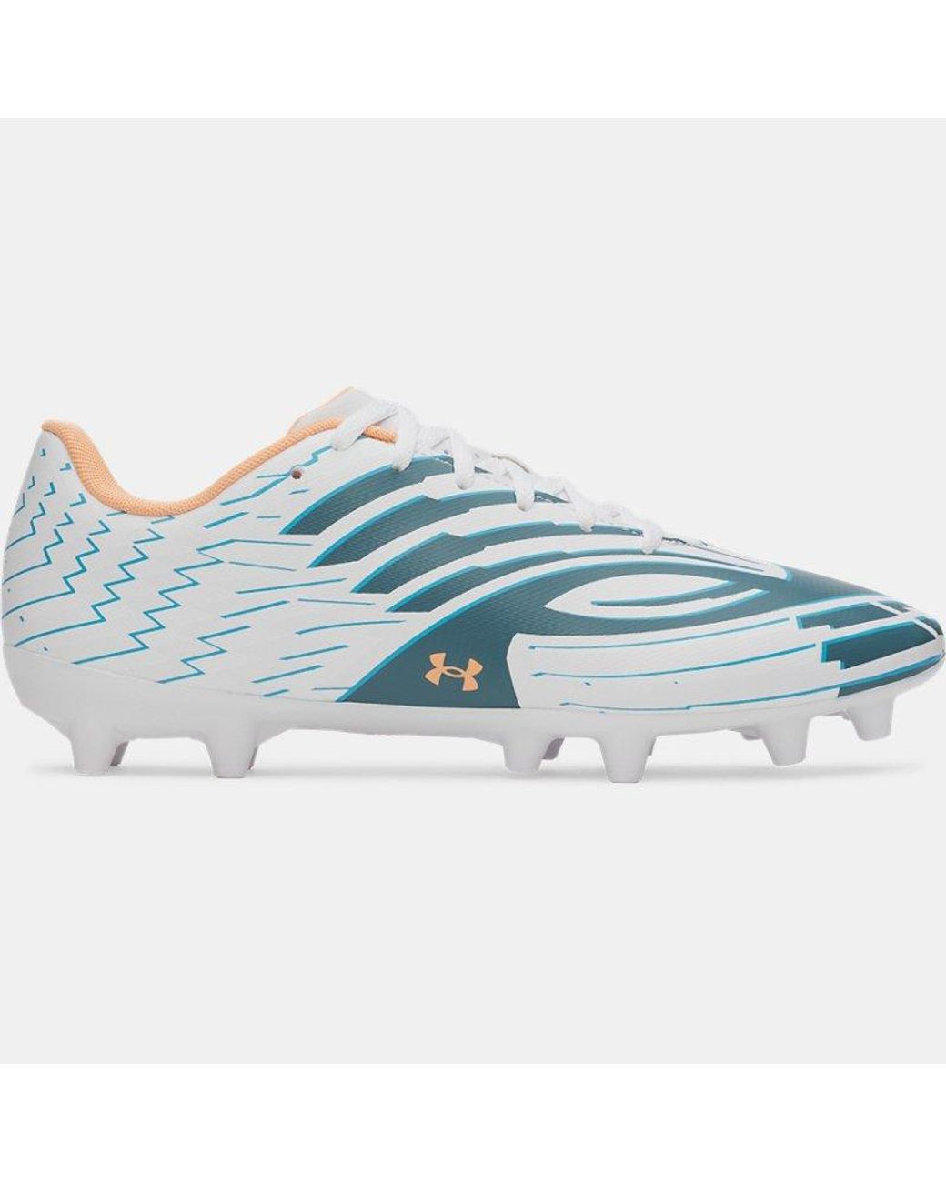 Under Armour Blue Shadow Club 4 Fg Soccer Cleats Boundless Bloc