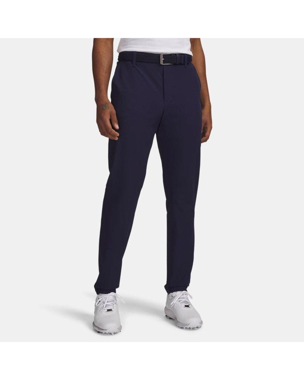 Under Armour Blue Drive Tapered Pants Midnight Halo for men