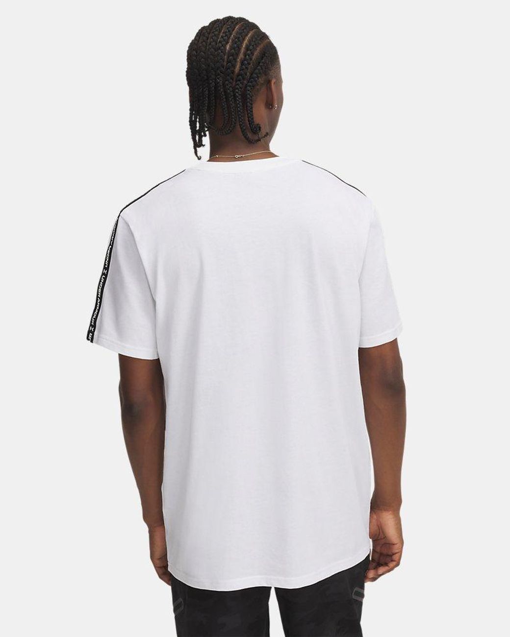 Under Armour White Icon Moisture-Wicking Performance T-Shirt for men