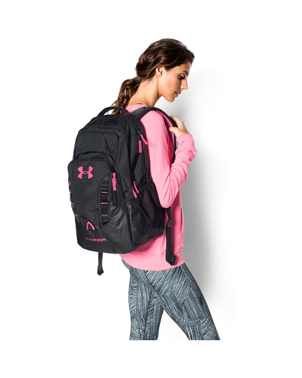 Under Armour Women's Ua Storm Recruit Backpack in Gray | Lyst
