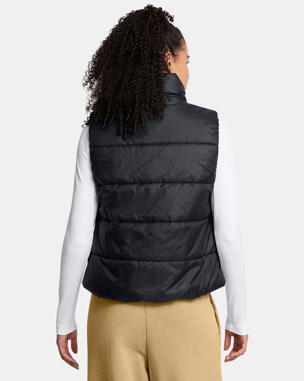 Under Armour Black Lightweight Insulated Water-Repellent Vest
