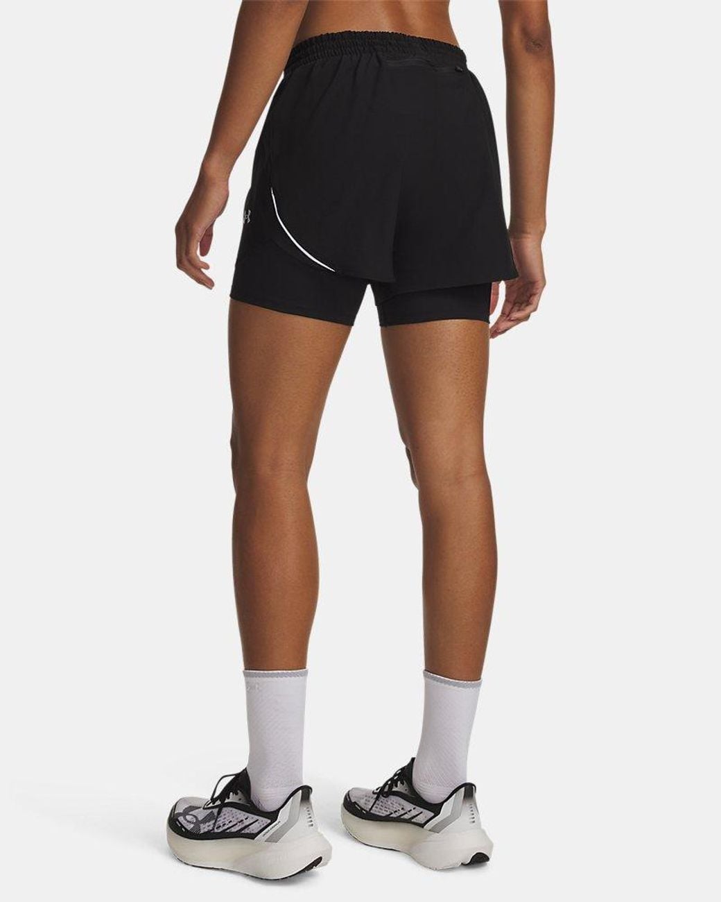 Under Armour Blue Velociti Pro 6" 2-In-1 Shorts Ultimate Reflective