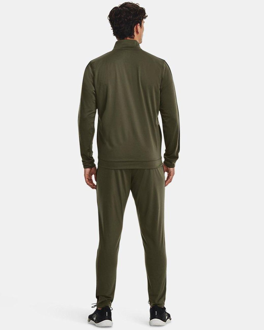 Under Armour Green Rival Knit Tracksuit Marine Od for men