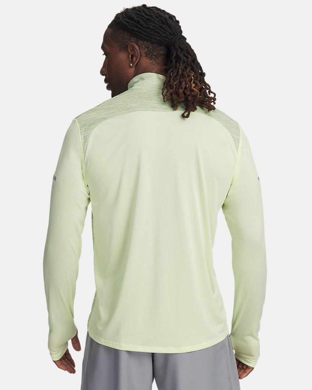 Under Armour Blue Tech Utility ¼ Zip Fade Steel for men