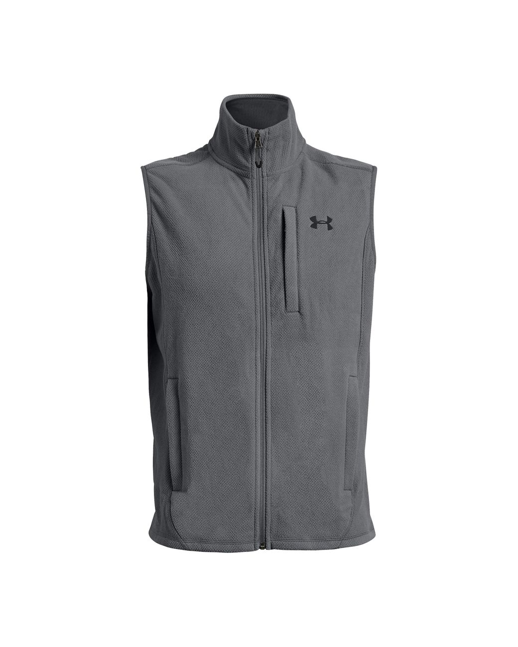 Under Armour Men's Ua Offgrid Fleece Solid Vest in Gray for Men | Lyst