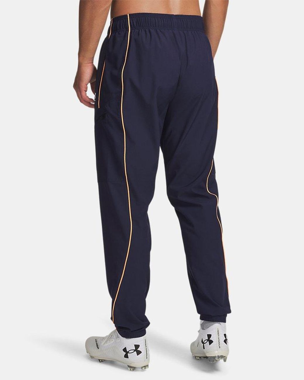 Under Armour Blue Challenger Warmup Pants Midnight for men