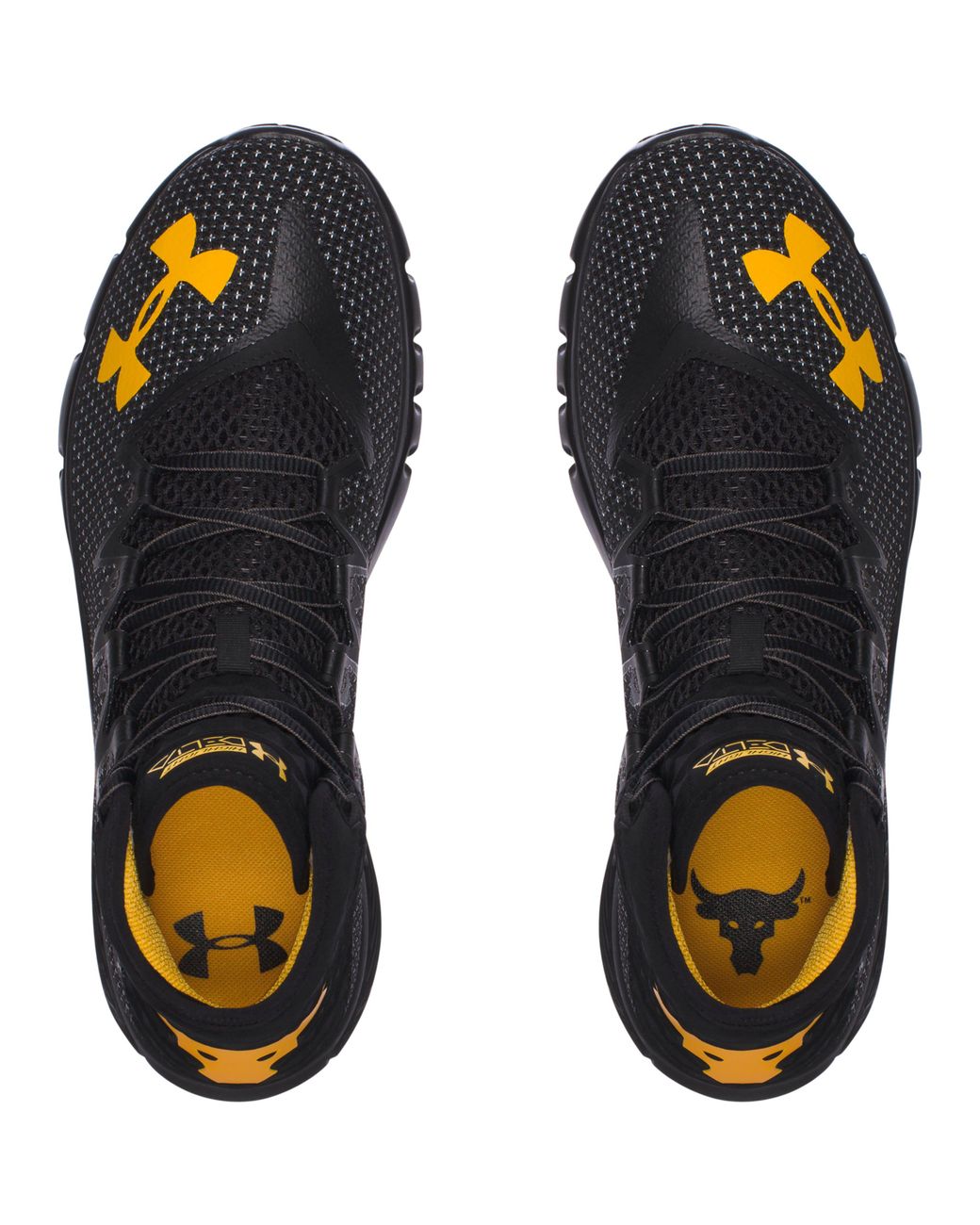 Under Armour Ua Project Rock Delta Training Shoes in Black for Men | Lyst