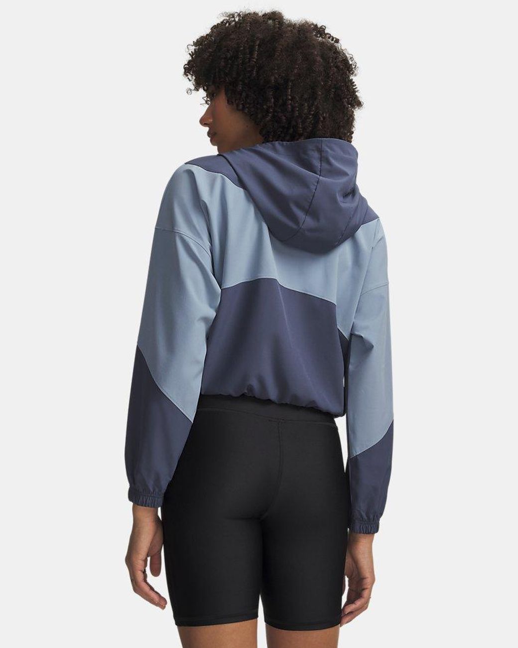 Under Armour Blue Rival Woven Jacket Downpour Wind
