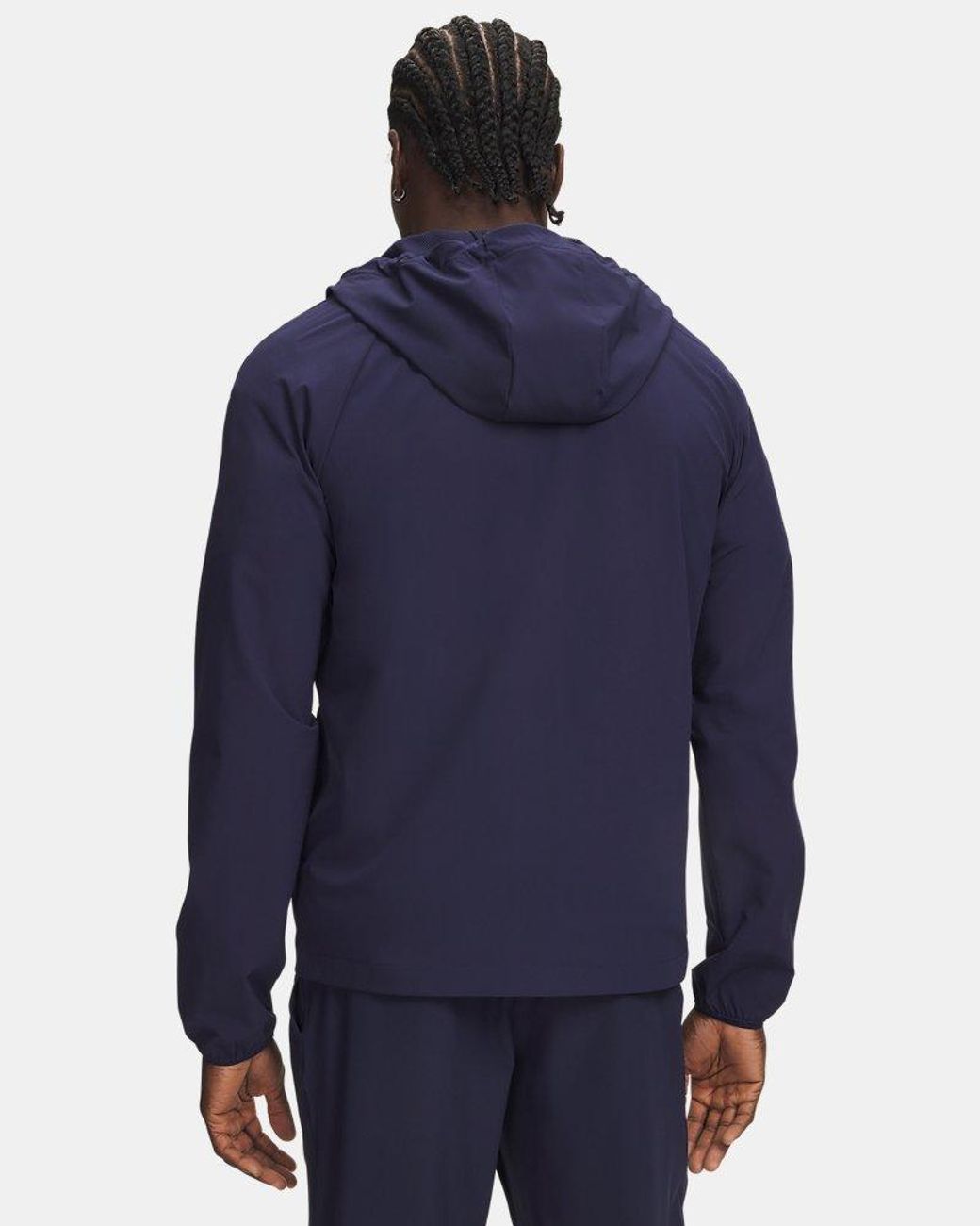 Under Armour Blue Vibe Woven Jacket Midnight for men