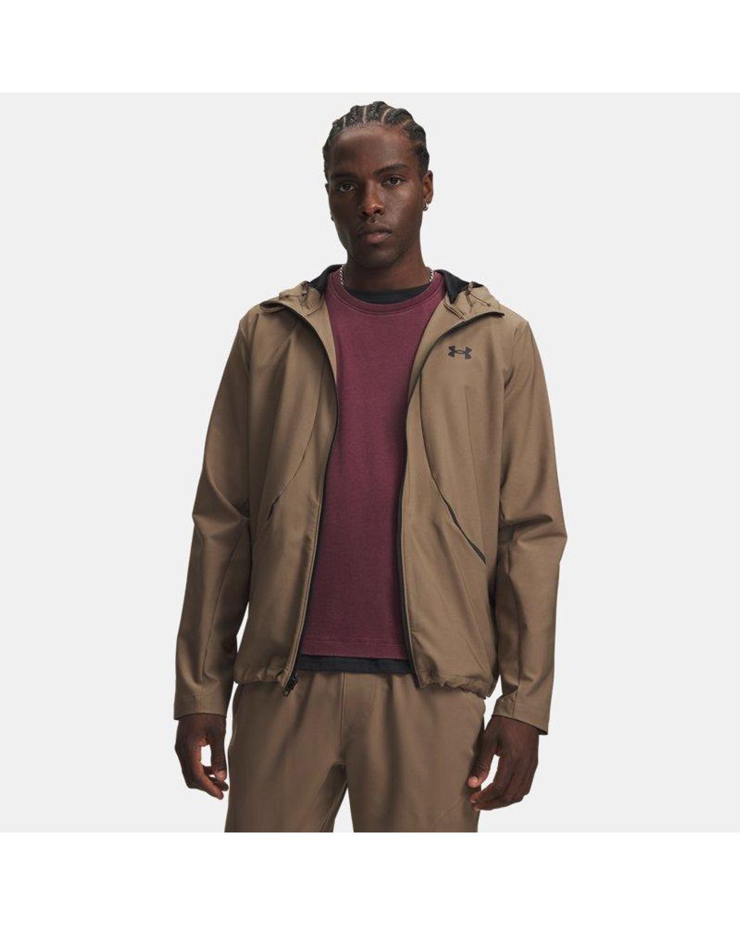 Under Armour Natural Ua Unstoppable Woven Jacket for men