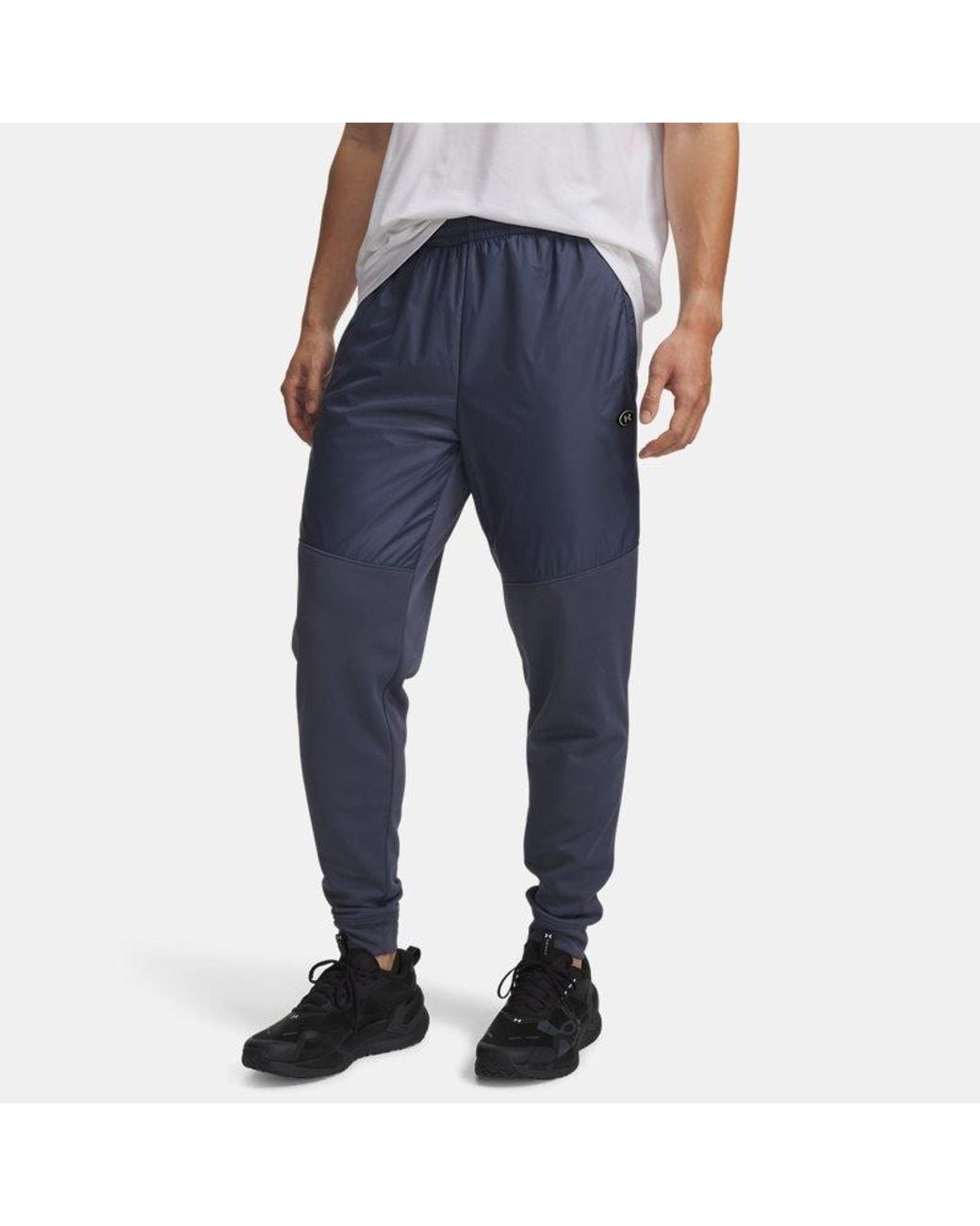 Under Armour Blue Armour Fleece Utility Pants Downpour Downpour for men