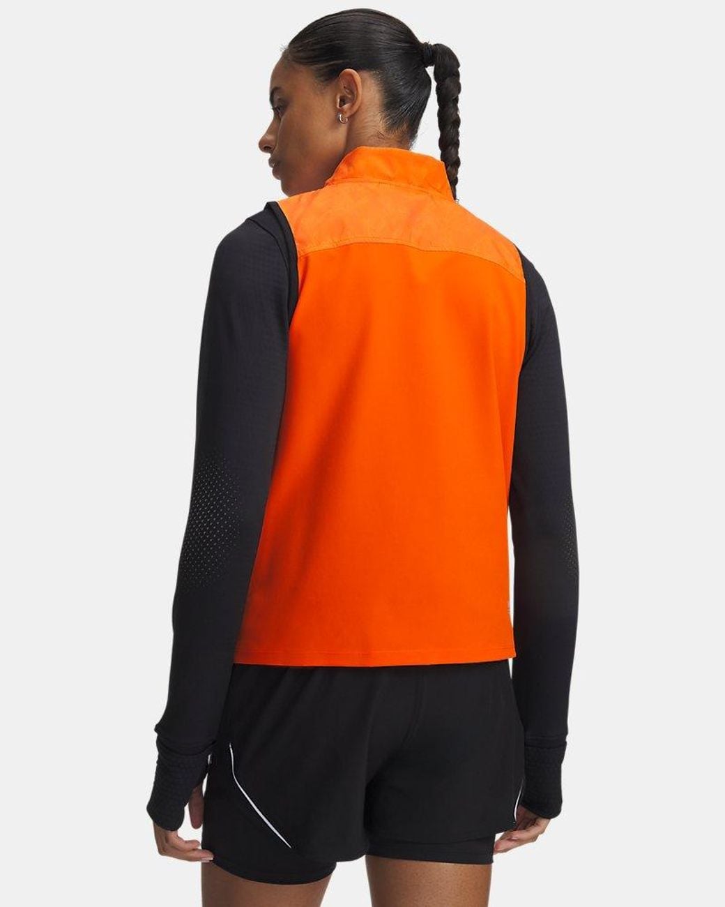 Under Armour Orange Ua Velociti Cold Weather Storm Vest