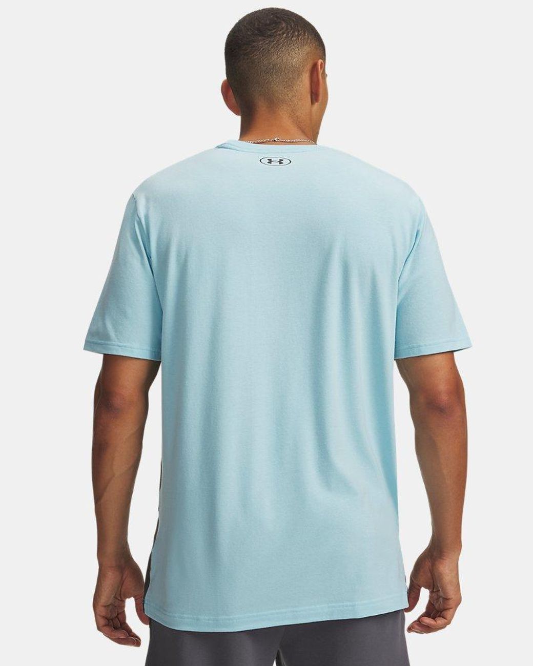 Under Armour Blue Ua Blend Logo Short Sleeve for men