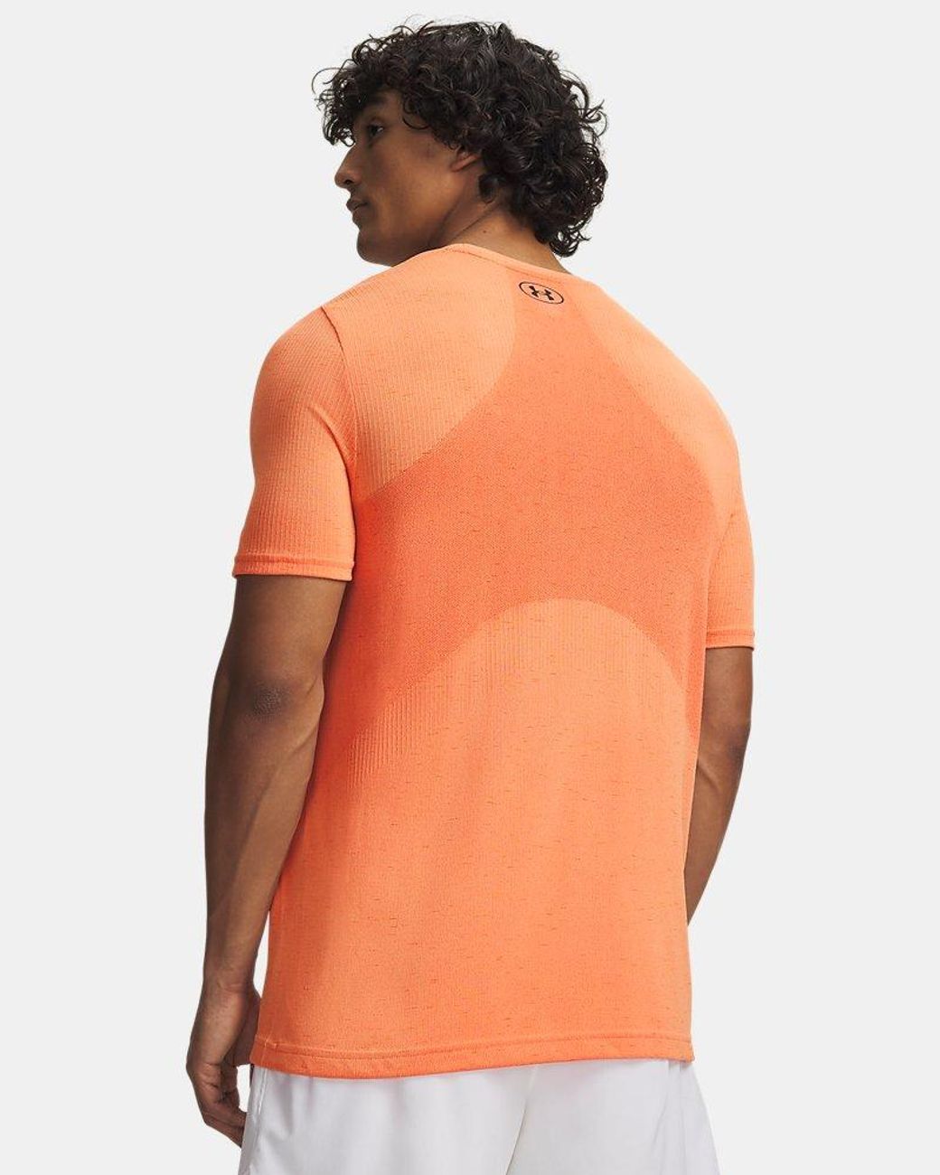 Under Armour Red Vanish Seamless Short Sleeve Bloc Castlerock for men