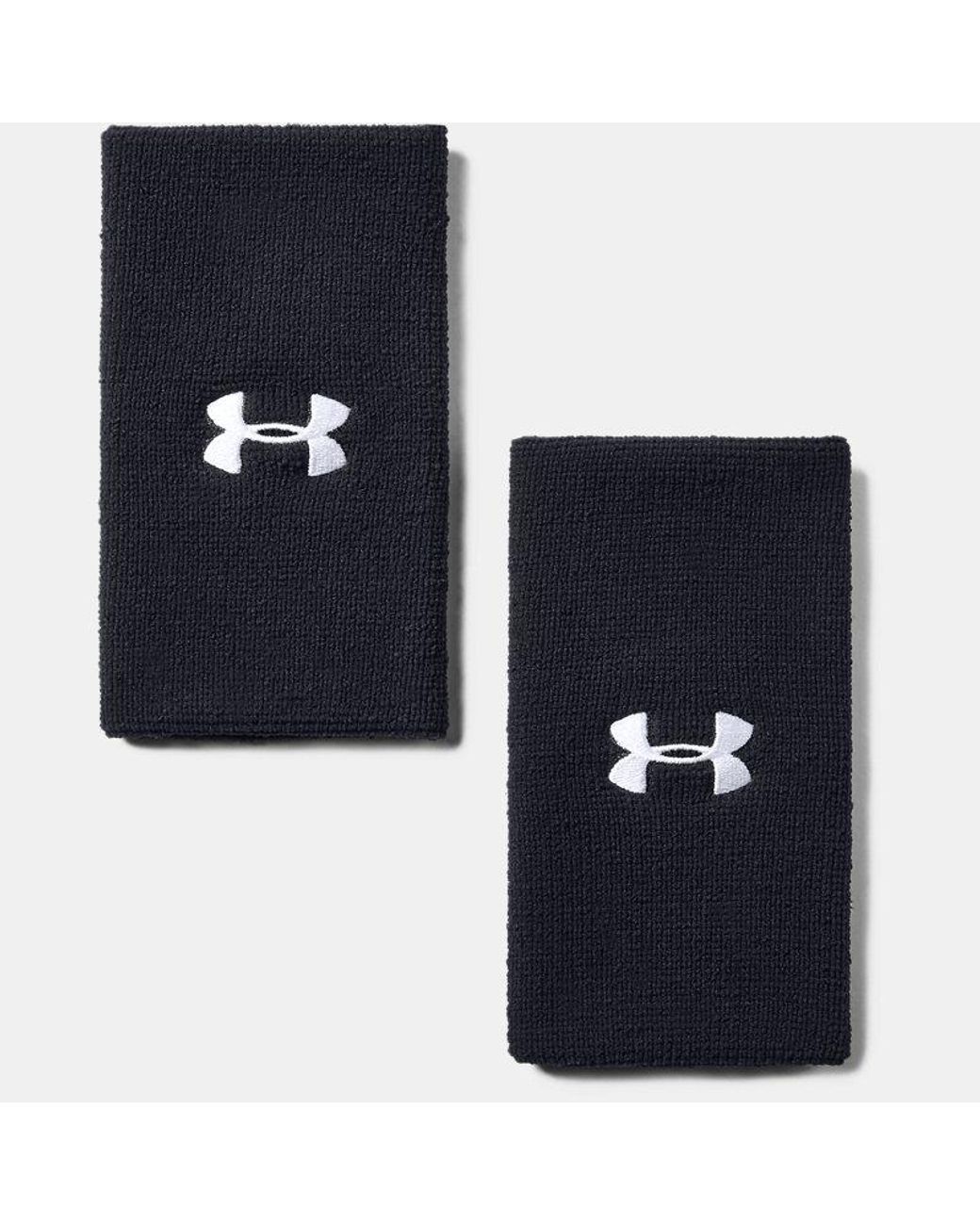 Under Armour Blue Performance 6" Wristband 2-Pack