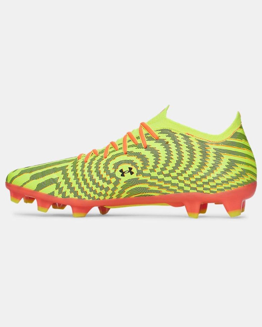 Under Armour Red Shadow Pro 4 Fg Soccer Cleats Electric Tangerine Arden High Vis