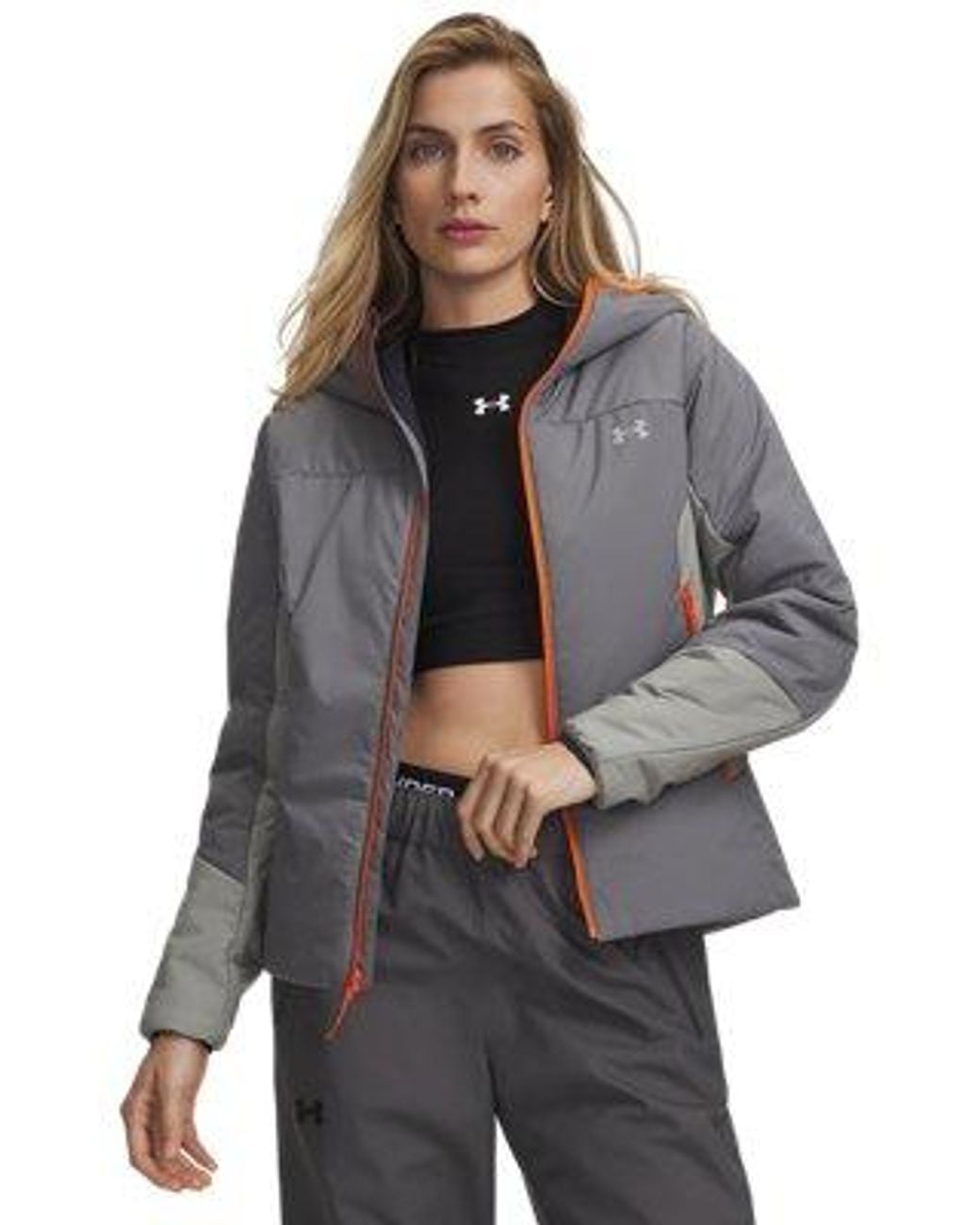 Under Armour Gray Ua Storm Explor Quickridge Jacket