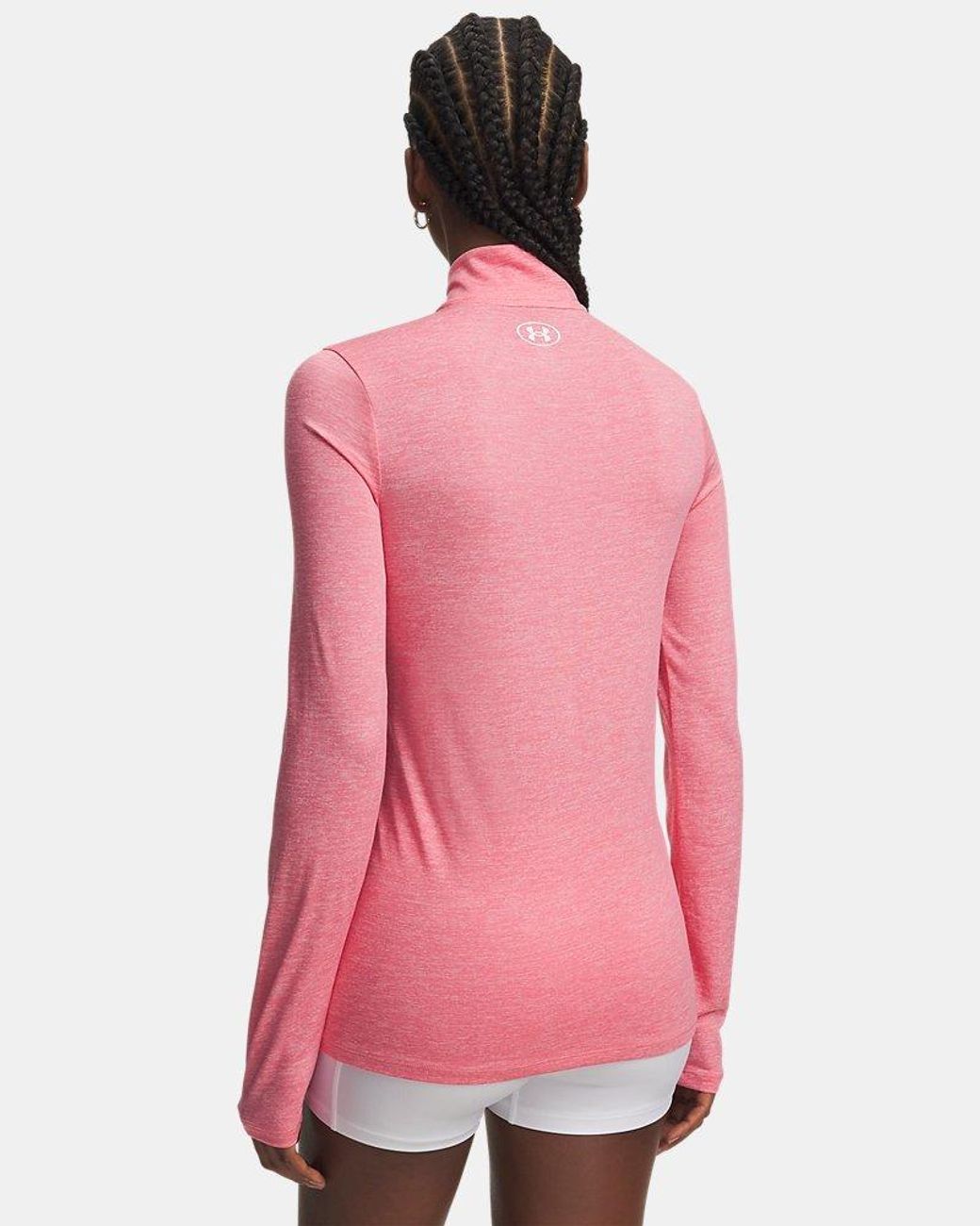 Under Armour Pink Tech Twist ½ Zip Bittersweet