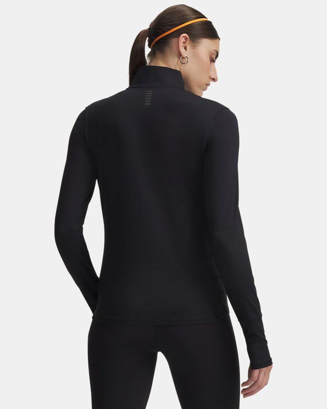 Under Armour Black Launch Pro ½ Zip Reflective