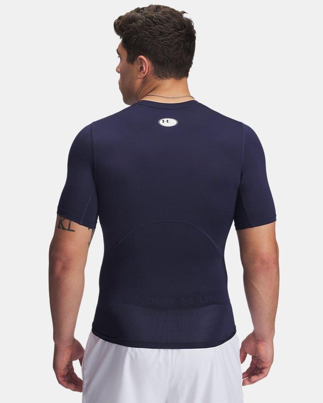 Under Armour Blue Ua Hg Armour Comp Ss for men