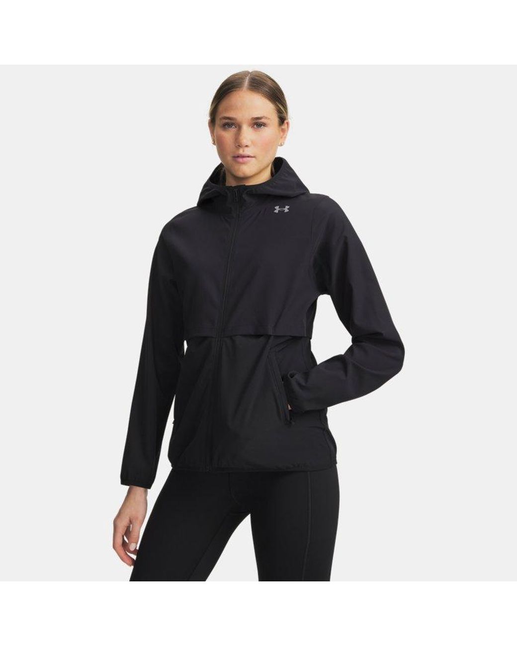 Under Armour Black Velociti Pro Storm Jacket Reflective