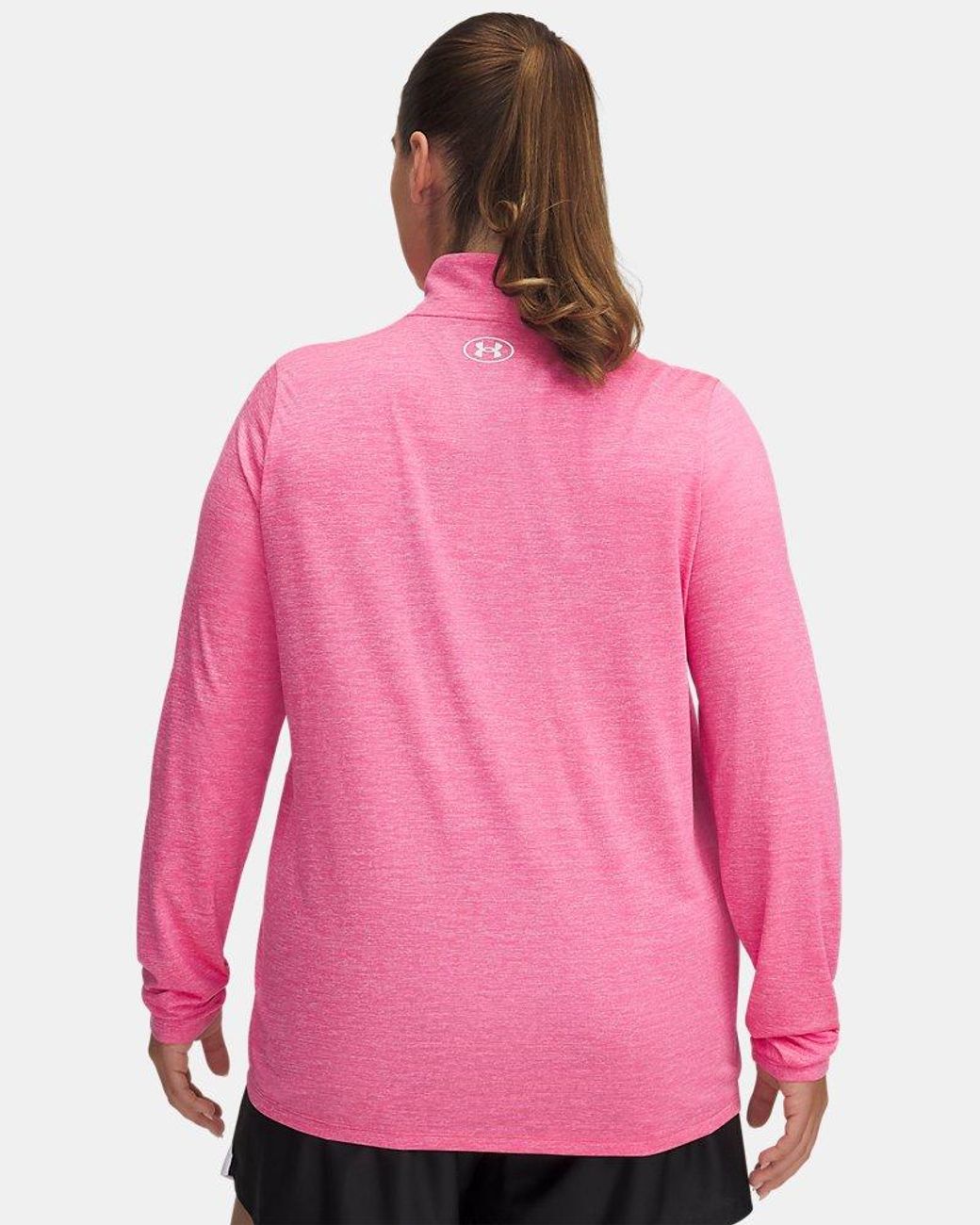 Under Armour Pink Tech Twist ½ Zip Super