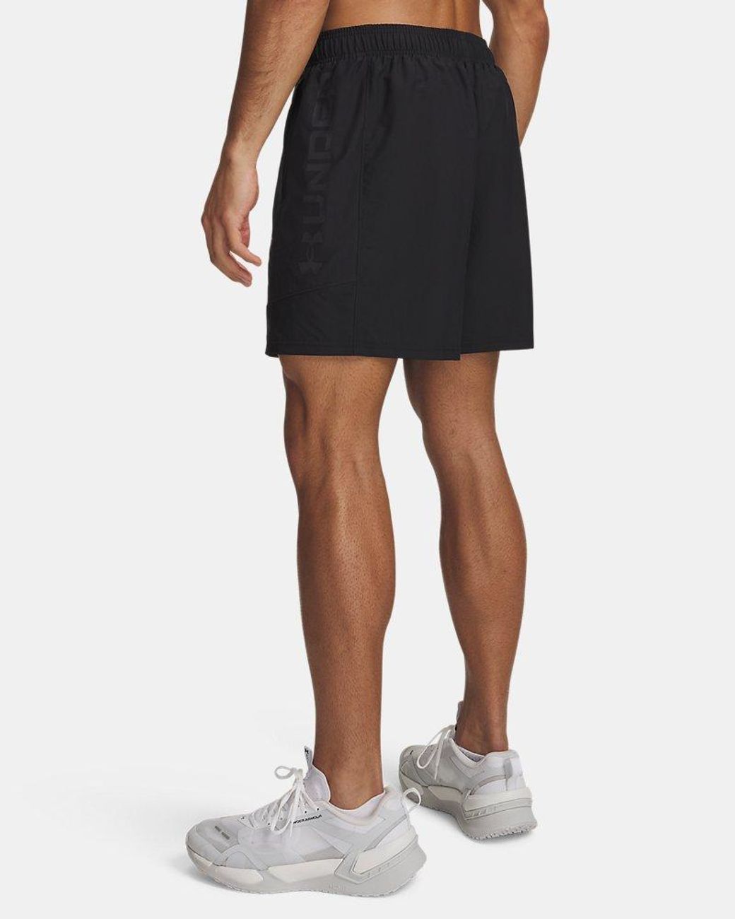 Under Armour Black Tech Utility Shorts Steel for men