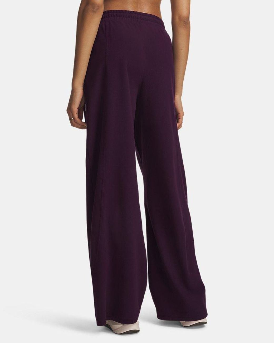 Under Armour Purple Performance Fleece Pants Echo Echo