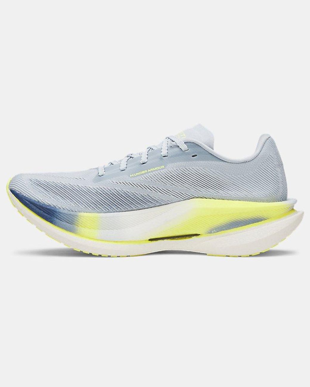 Under Armour Blue Velociti Elite 3 Running Shoes Fog Stone Flash Light