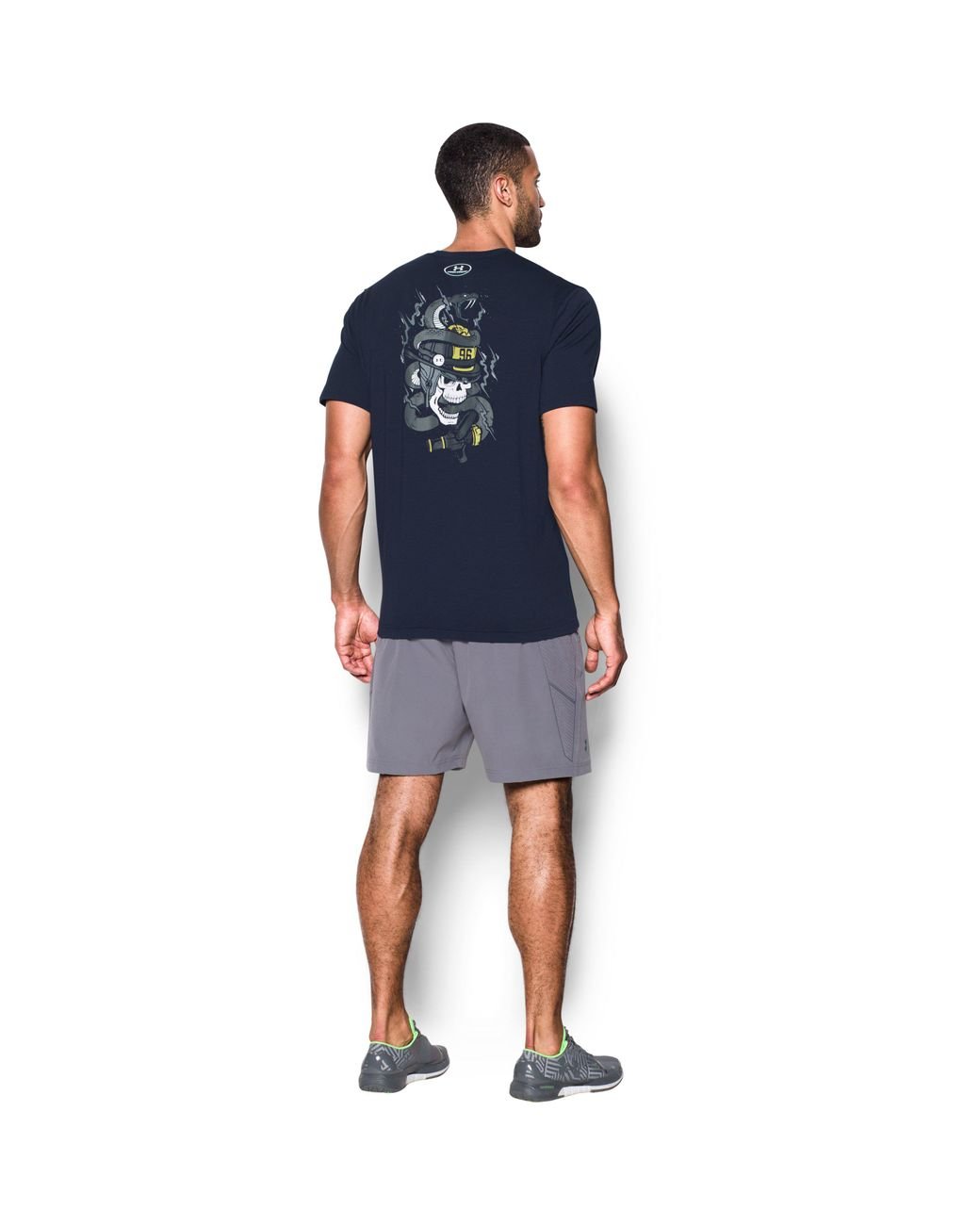 Under Armour Men's Ua Freedom Fire Dept T-shirt in Blue for Men | Lyst