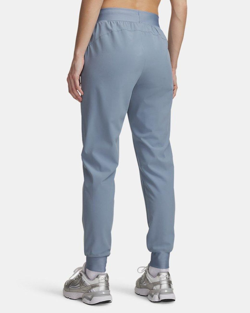 Under Armour Green Rival High-Rise Woven Pants Wind
