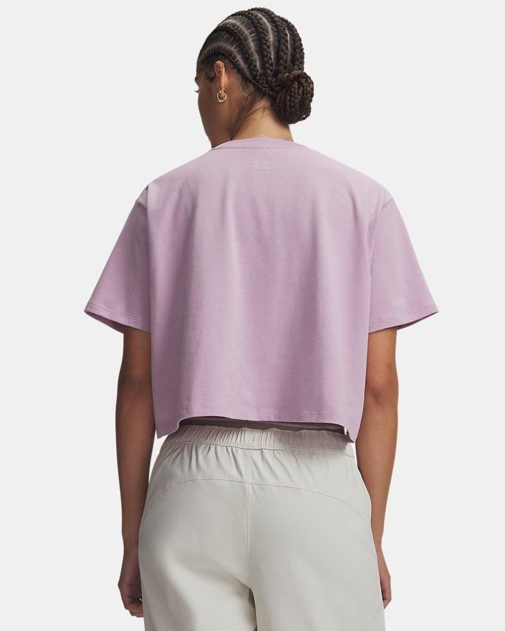Under Armour Purple Ua Rival Boxy T-shirt