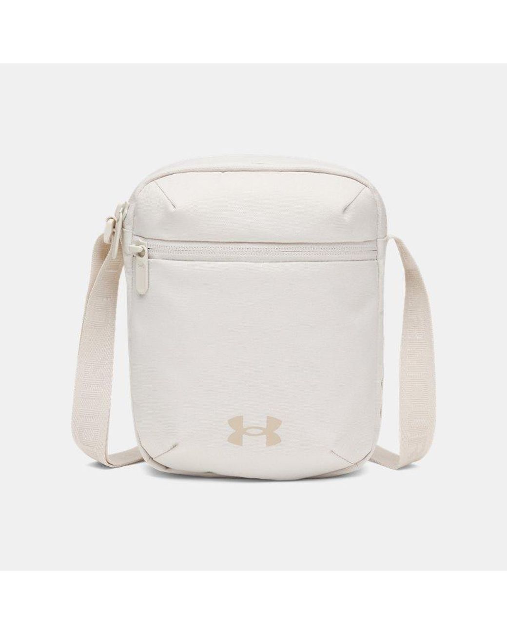 Under Armour White Essential Crossbody Bag Vanilla