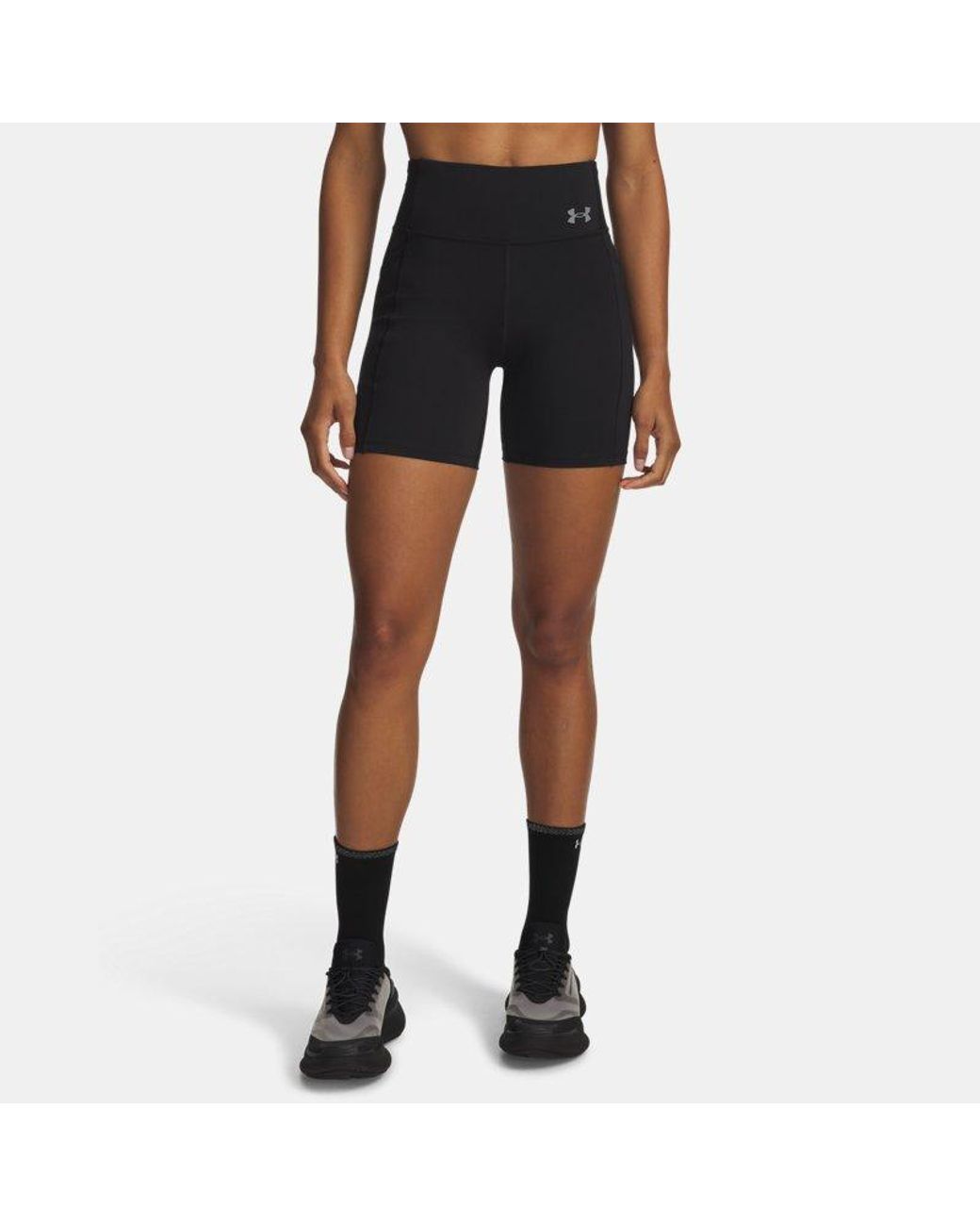 Under Armour Blue Velociti 6" Fitted Shorts Reflective
