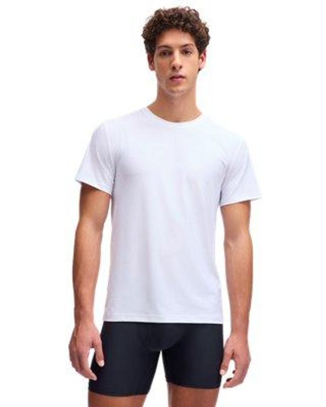 Under Armour White Performance Tech Mesh 2-Pack Crew Neck Undershirt for men