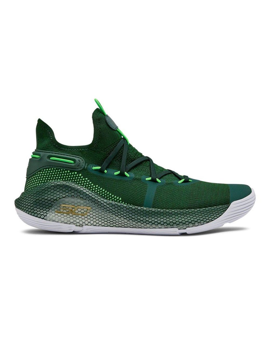 Under Armour Ua Curry 6 Team in Green for Men | Lyst