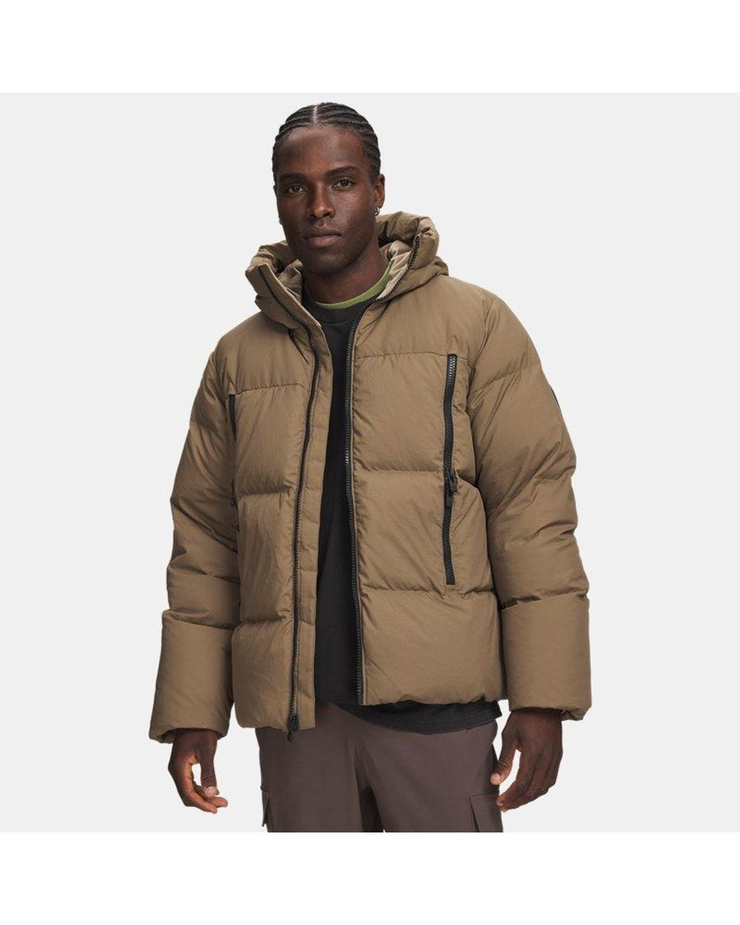 Under Armour Brown Ua Limitless Down Jacket for men