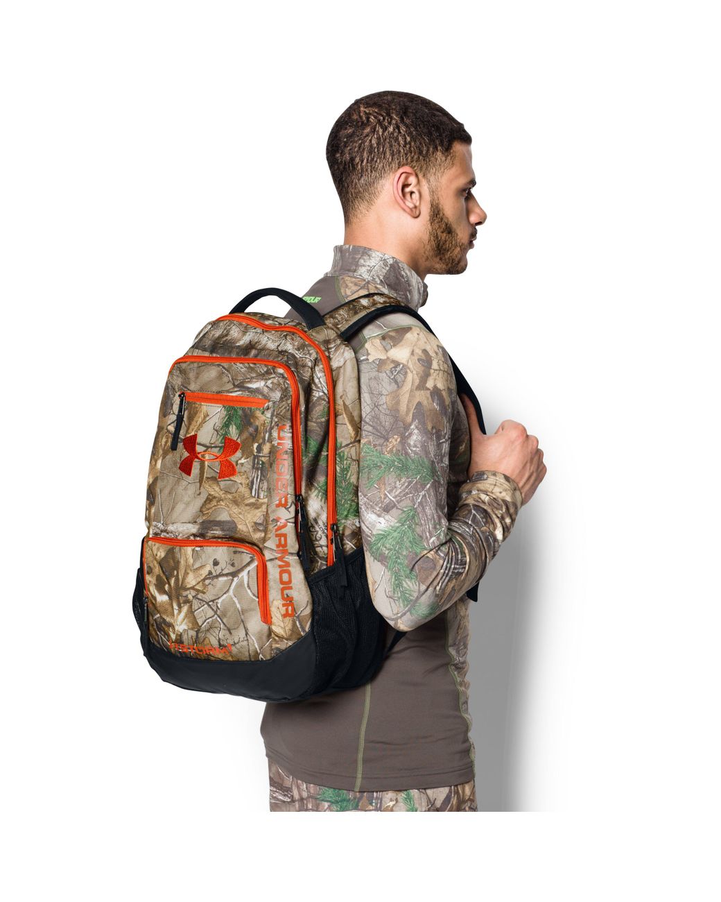 Under Armour Synthetic Ua Camo Hustle Backpack for Men | Lyst