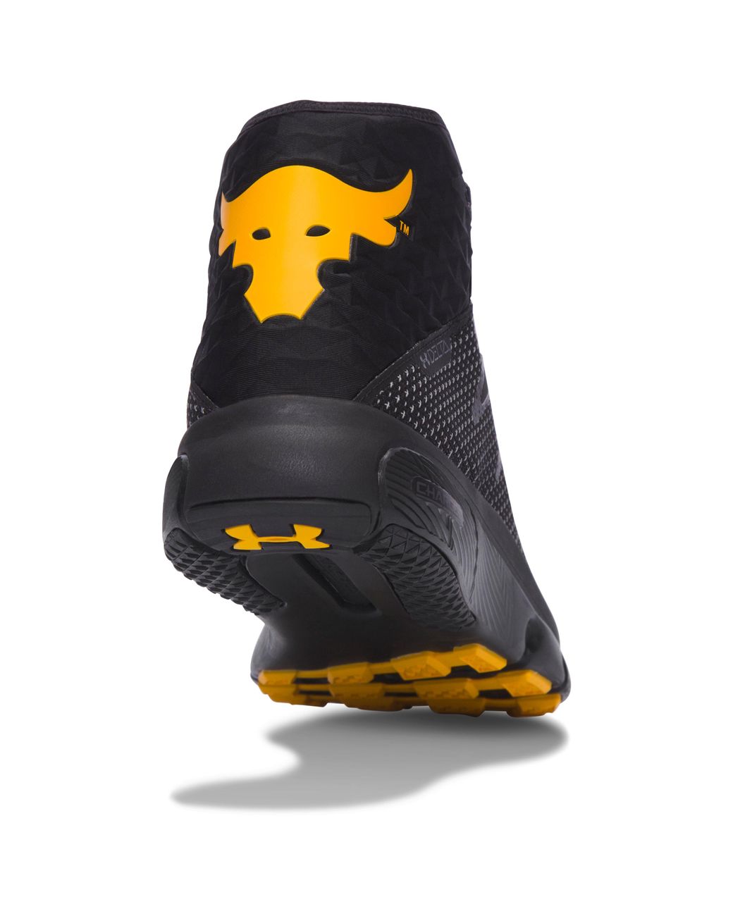 Under Armour Rubber Men's Ua Project Rock Delta Training Shoes in  Charcoal/Black (Black) for Men | Lyst
