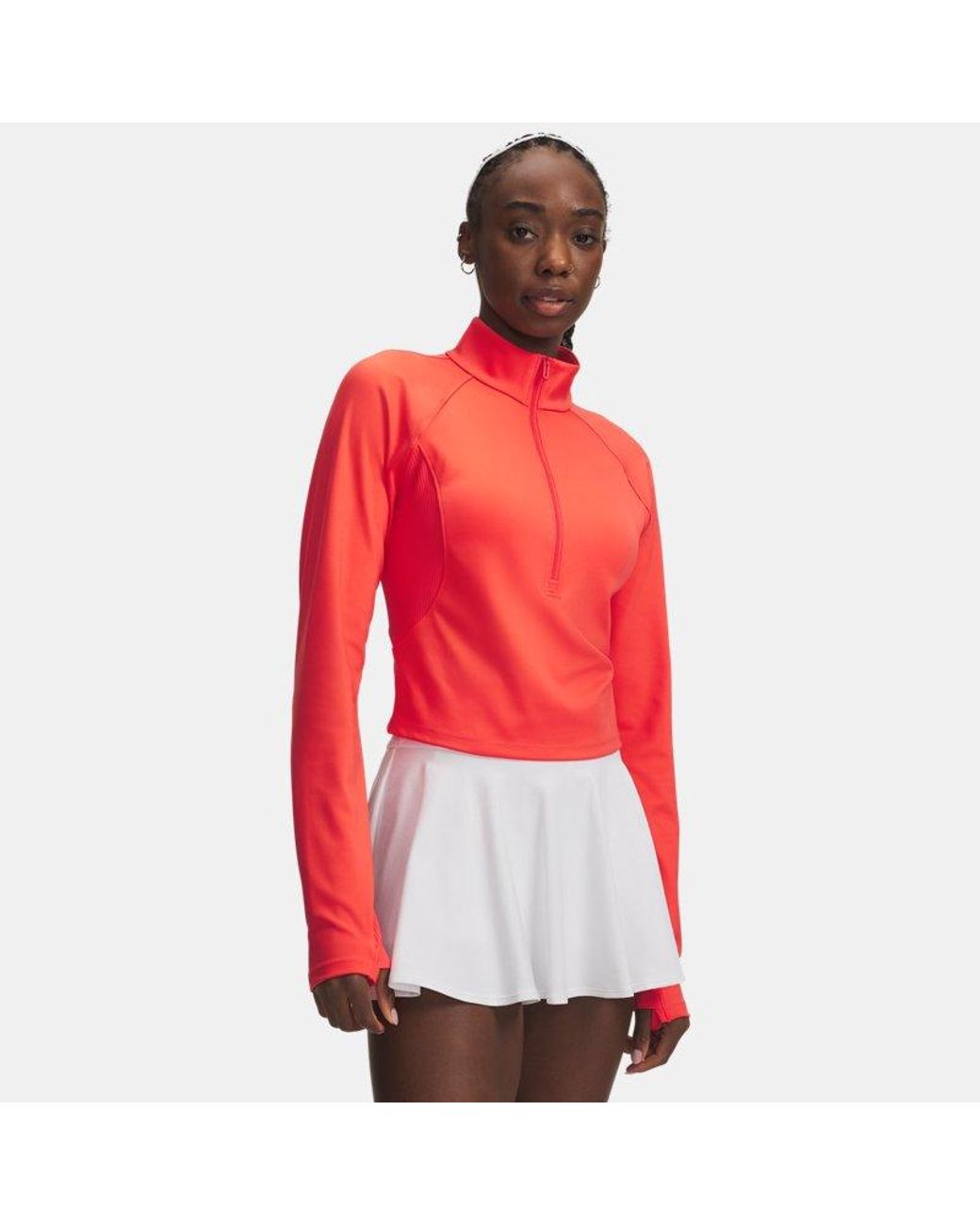 Under Armour Red Meridian ½ Zip Venom Venom