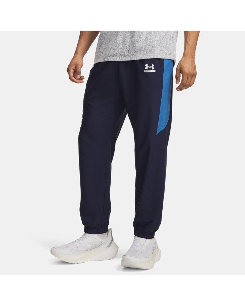 Under Armour Blue Tech Sport Pants Midnight Aegean for men