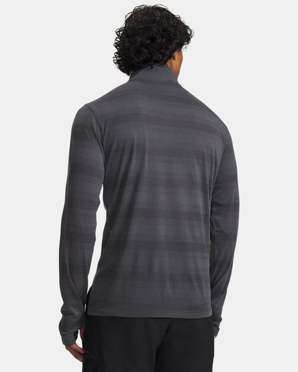 Under Armour Gray Velociti ¼ Zip Castlerock Reflective for men