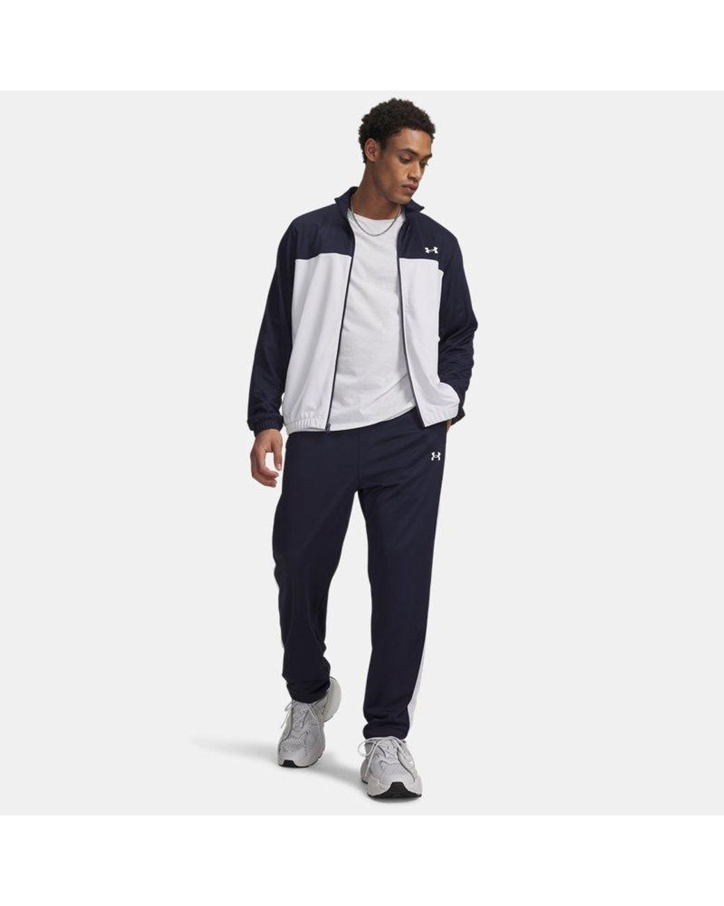 Under Armour Blue Rival Tracksuit Midnight for men