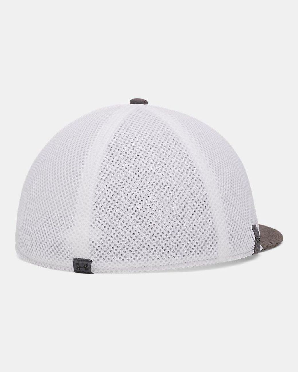 Under Armour Gray Drive Mid Stretch Fit Cap Castlerock for men