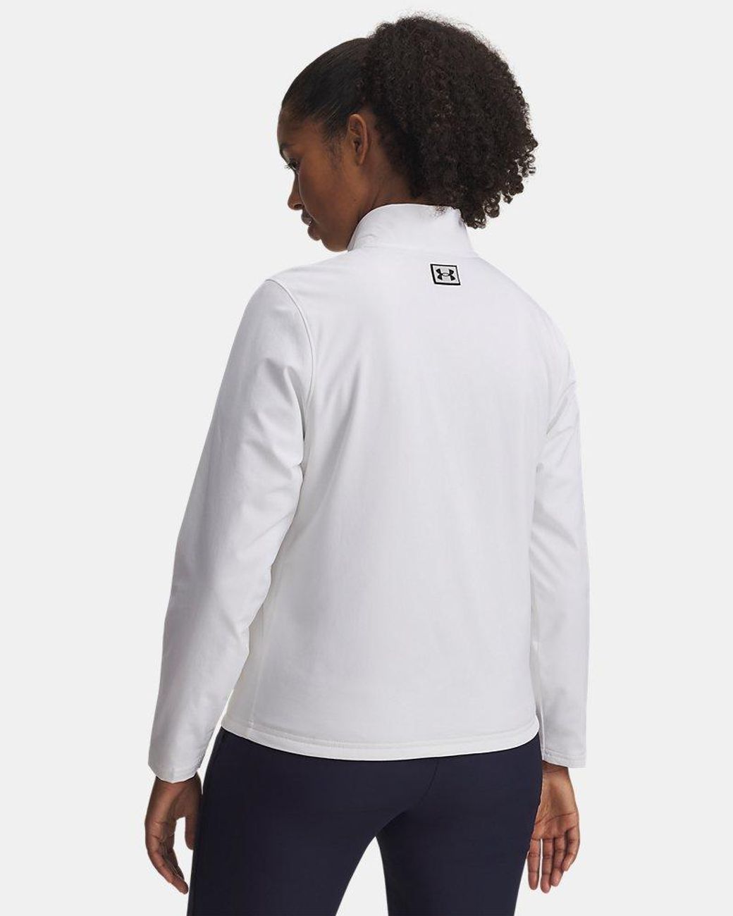 Under Armour White Drive Pro Full Zip